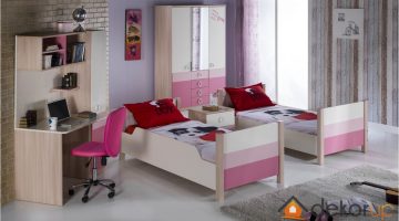 İkili Çocuk Odası Dekorasyonu